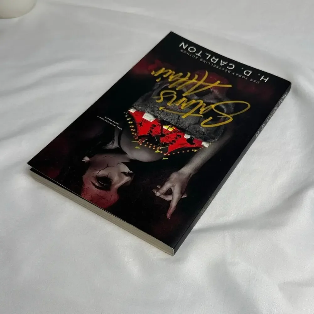 Satan's Affair H.D. Carlton Indie Paperback Dark Romance Cat & Mouse Like New